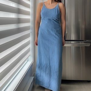 Vintage Long denim dress